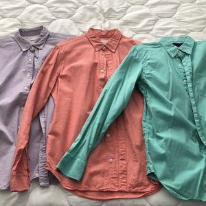 3 men’s casual button ups
